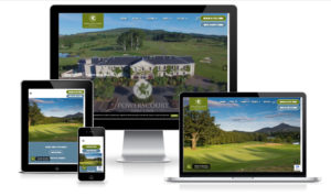 Powerscourt Golf Club website redesign